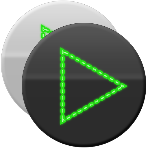 Poweramp Skin Green Dots 個人化 App LOGO-APP開箱王