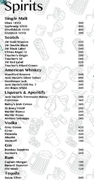 Peninsular Kitchen menu 2