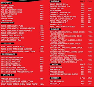 Paratha Junction menu 1