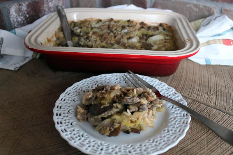 Chinese-style Hamburger Casserole