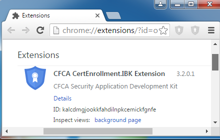 CFCA CertEnrollment.IBK Extension small promo image