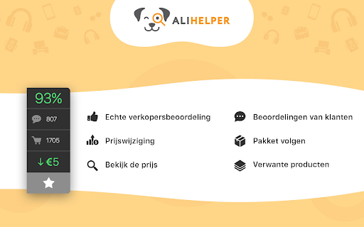 AliHelper - winkelassistent