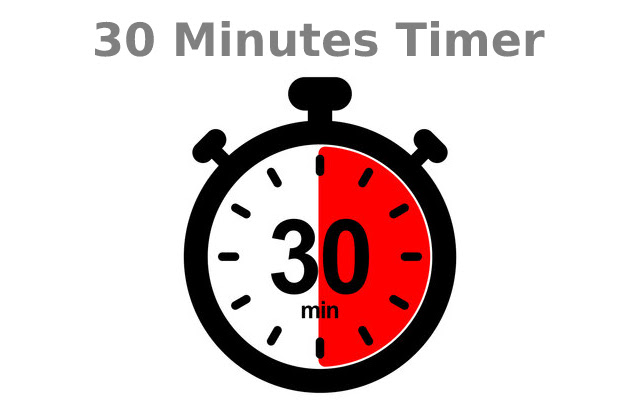 30 Minutes Timer Countdown Chrome extension download