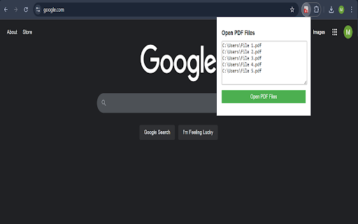 Batch PDF File Opener