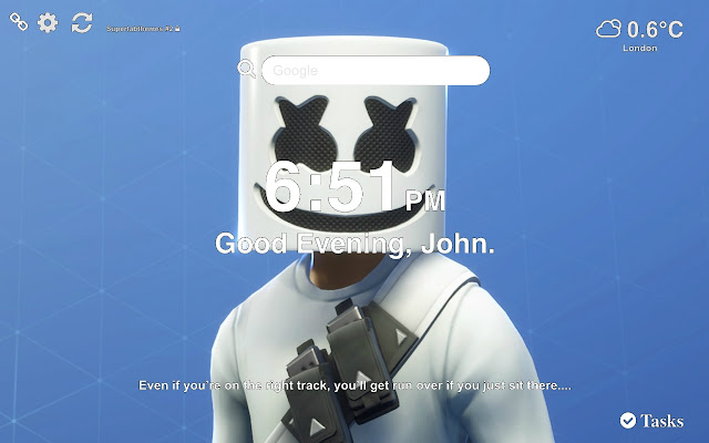 Marshmello Fortnite Wallpapers New Tab