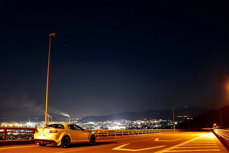 RX-8のドライブ・一眼レフ・夜景と愛車に関するカスタム事例の投稿画像6枚目