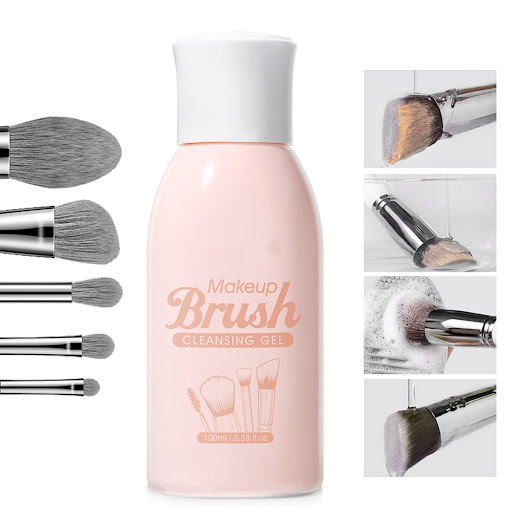 Title 3, Makeup Brush Cleaning Liquid & Powder Puff Agen...