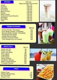 Shakes N Sandwich Affairs menu 2