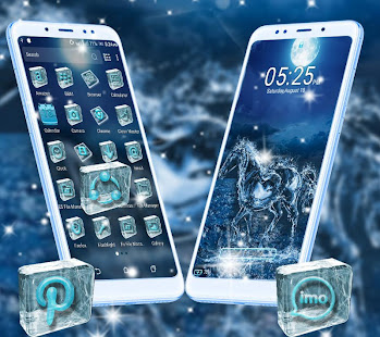 Blue Ice Horse Launcher Theme(圖3)-速報App