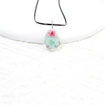 Red Narcissus Light Blue Lace