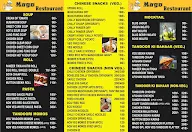 Mago Veg & Non Veg Restaurant menu 1