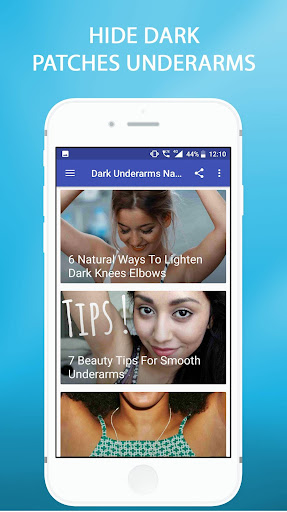 Get Rid Of Dark Underarms Naturally Tips