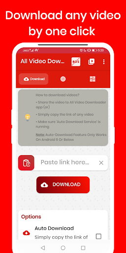 Screenshot VidSaver: All Video Downloader