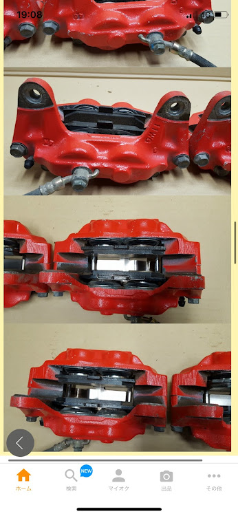 インプレッサ WRX STIの赤キャリ・gc8・DIY・キャリパー購入に関するカスタム事例の投稿画像2枚目