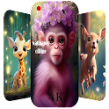 Cute Cartoon Animal Wallpaper