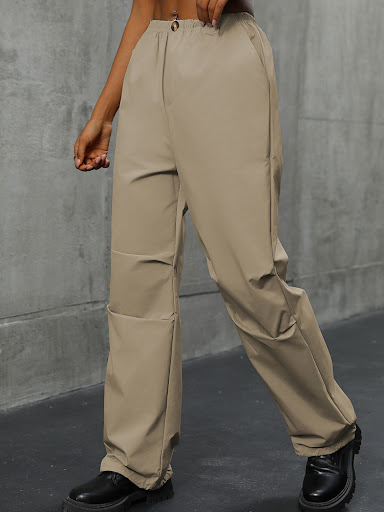Title 6, Womens Fashion High Waist Straight Off Pants S...