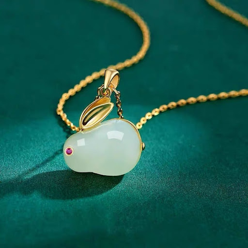 Title 3, Year Of Rabbit Animal Year Necklace Female Pend...