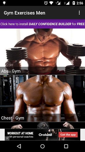 Gym Fitness Exercises for Men