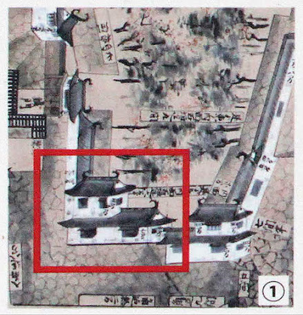 津山城：本丸御殿の絵図