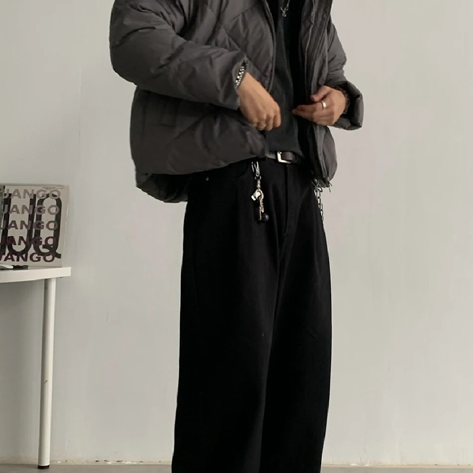 Salopette Americana Retro da Uomo, Stile Fashion Personalità, Jeans Ampi Casual, Comodi e alla Moda per Ogni Occasione