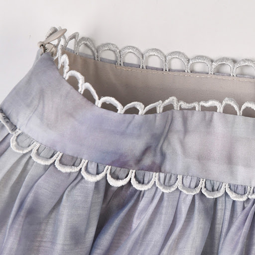 Title 8, Lace Bubble Sleeve Shirt Dress