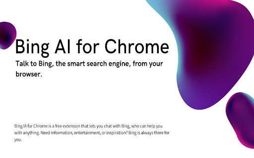 Bing AI for Chrome