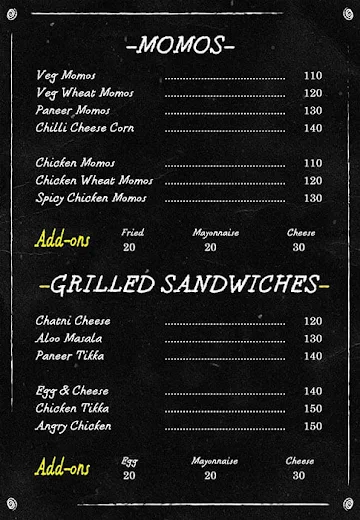 Tibb's Frankie - Serving Rolls Since 1969 menu 