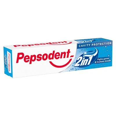 Pepsodent Toothpaste - 2 In 1, Cavity Protection - 150 g