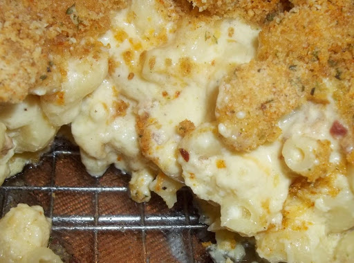 So creamy and cheesy!