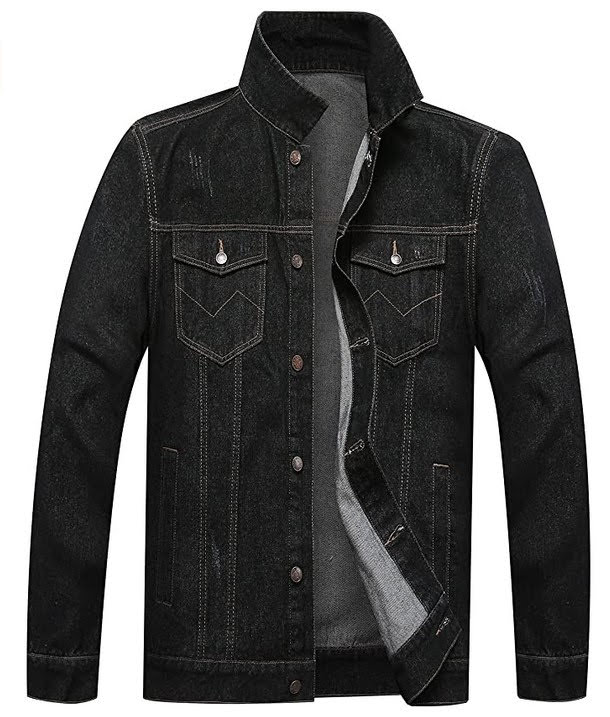 The One about the Neufigr Men's Casual Denim Jacket - Dennis A. Amith