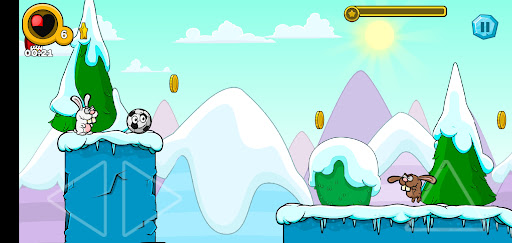 Screenshot Runner ball 3: winter game