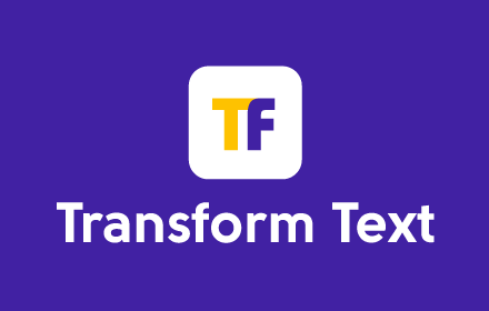 Transform Text small promo image