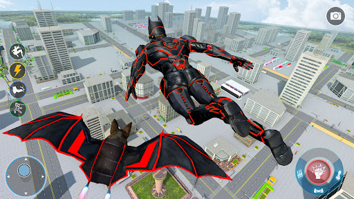 Screenshot Flying Bat Robot Car Transform