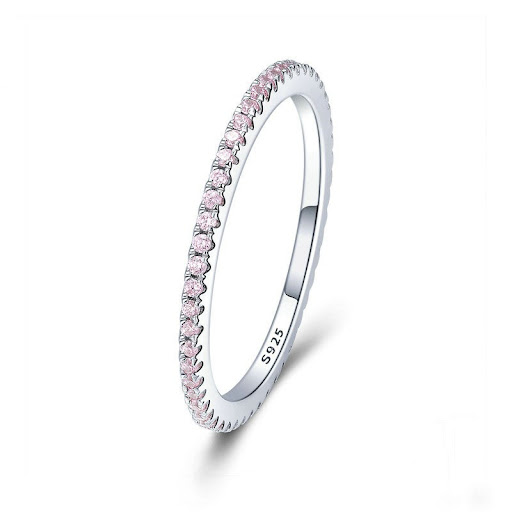 Title 3, S925 Silver Versatile Diamond Plated Ring. Time...