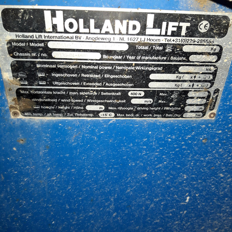 Picture of a HOLLAND LIFT Q-135DL24 4WD/P/N