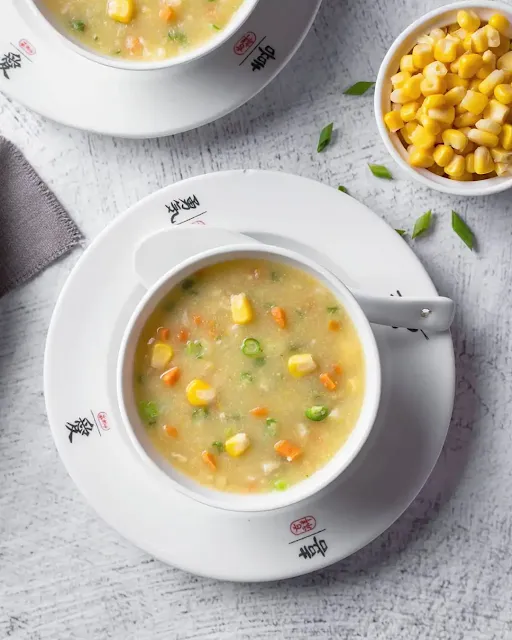 Veg Sweet Corn Soup