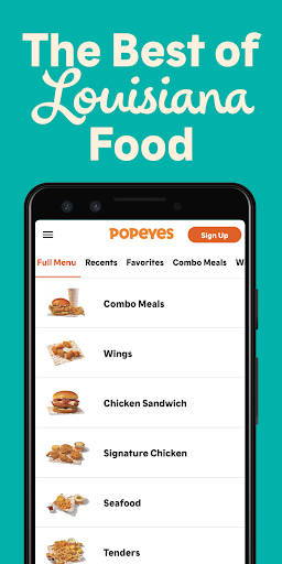 Screenshot Popeyes® Canada