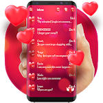 Cover Image of Unduh Red love SMS 1.1.01 APK