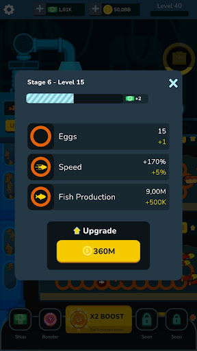 Screenshot Idle Fish Factory Tycoon