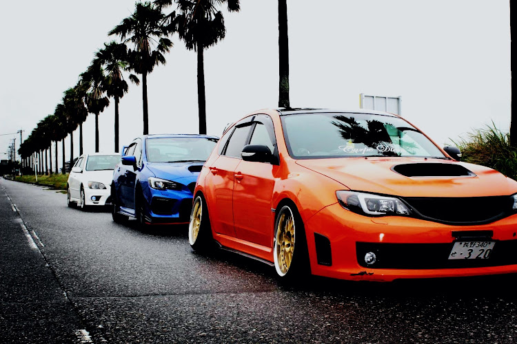 インプレッサ ハッチバックの千葉フォルニア・STI・#アルテッツァ・WRX・オフ会に関するカスタム事例の投稿画像1枚目