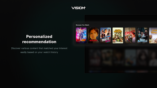 Screenshot Vision+: Nonton TV & Streaming