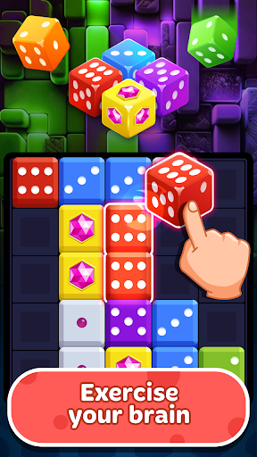 Screenshot Dice Puzzle - Merge color