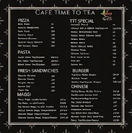 Time to Tea menu 1