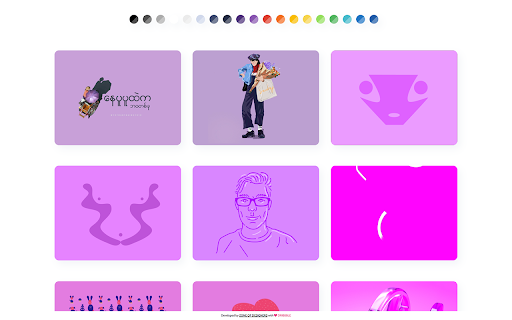 Dribbble Inspiration Tab by ZODE