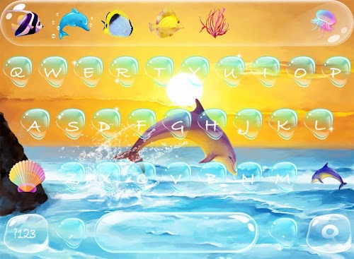 Android application Dolphin for FancyKey Keyboard screenshort
