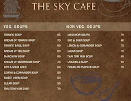 The Sky Cafe menu 1