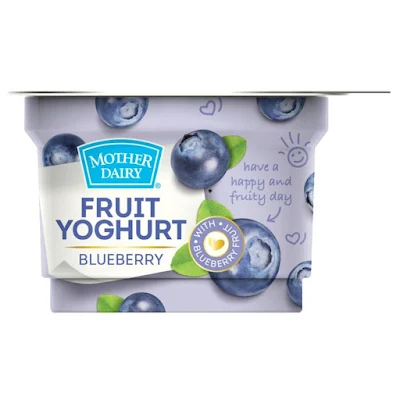 Mother Dairy Blueberry Yoghurt 100 Ml