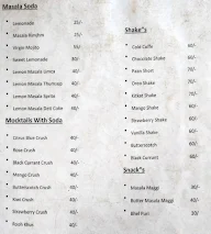 Paan Leela,Pitampura menu 3