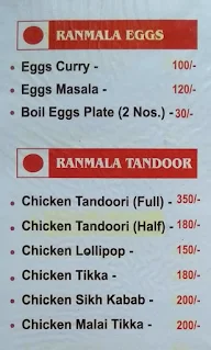 Raanmala menu 4