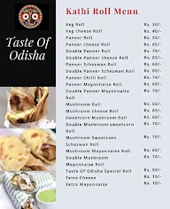 Taste Of Odisha menu 1